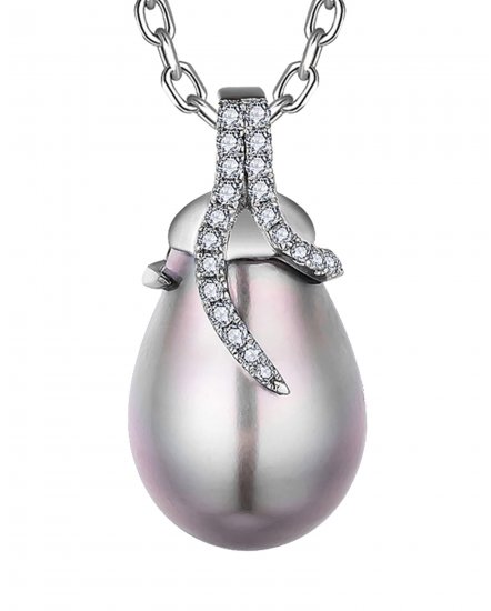 PEARL DIAMOND PENDANT (TP3791)